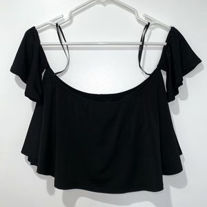✨Forever 21 Black Off Shoulder Top✨